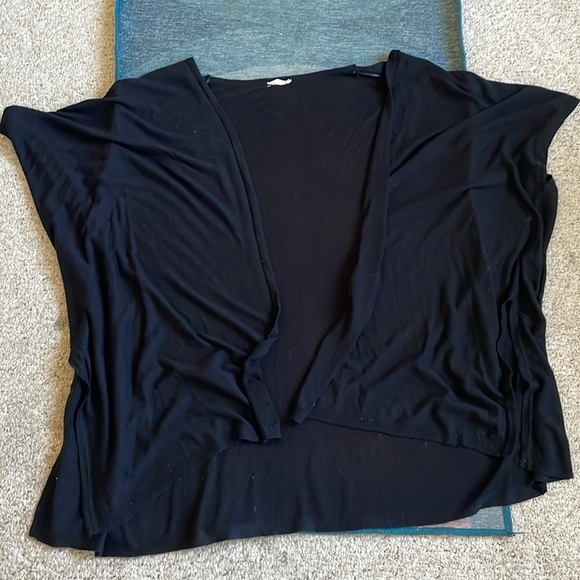 Altard State Elegant Black Sheer Kimono - Picture 5 of 7